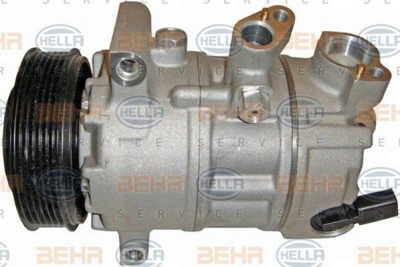 HELLA Compressor, air conditioning BEHR HELLA SERVICE Version ALTERNATIVE