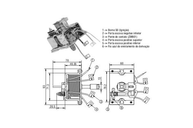 ERA Solenoid Switch, starter