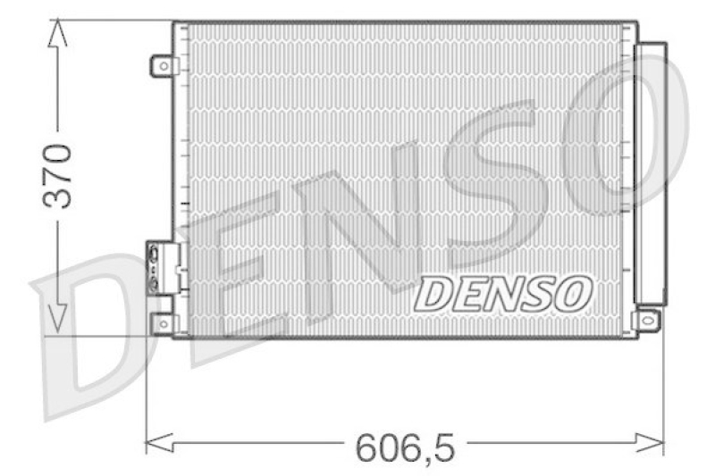 DENSO Kondensator, Klimaanlage