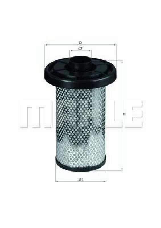 MAHLE ORIGINAL Luftfilter