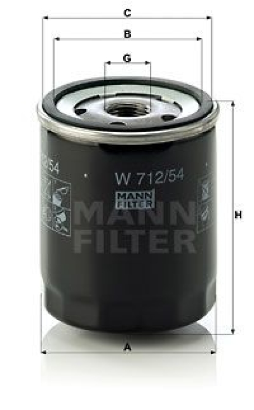 MANN-FILTER Oil Filter