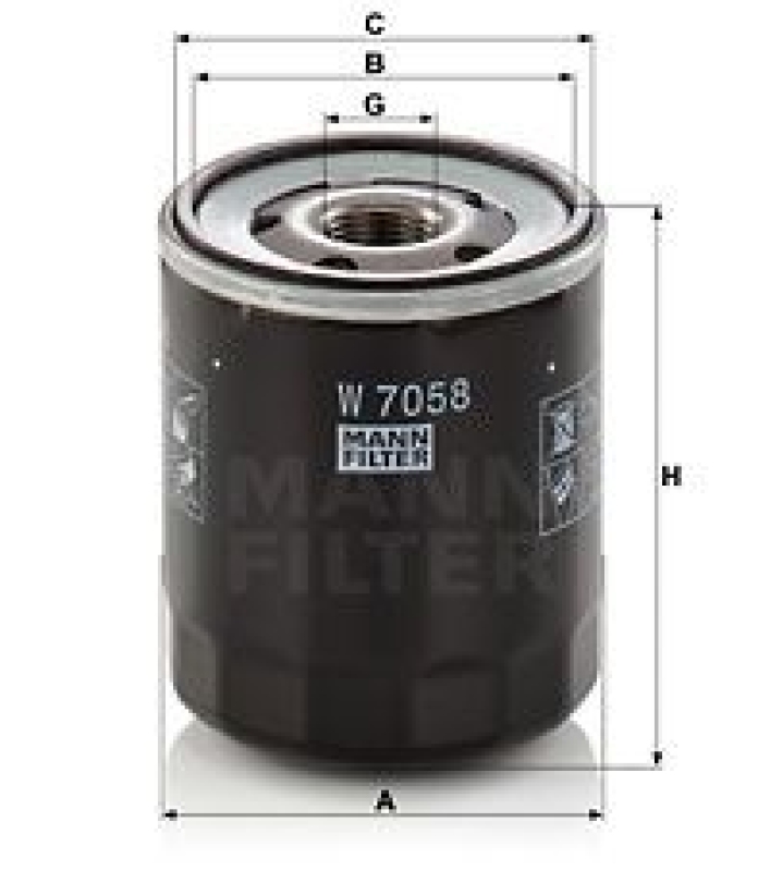 MANN-FILTER Oil Filter