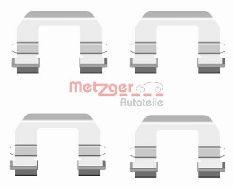 METZGER Accessory Kit, disc brake pad