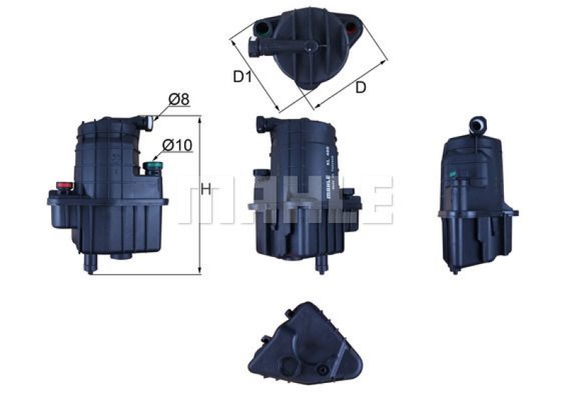 KNECHT Kraftstofffilter