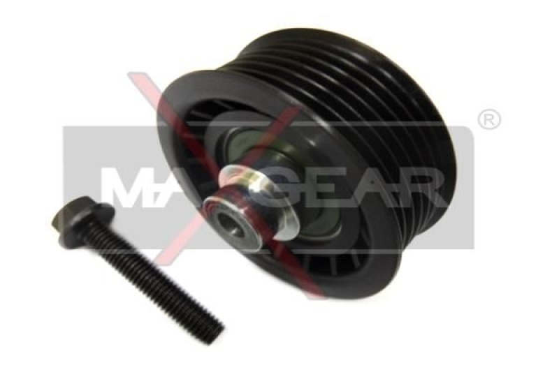 MAXGEAR Deflection/Guide Pulley, V-ribbed belt