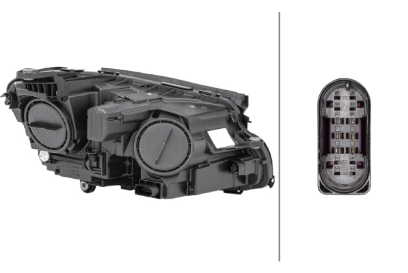 Hella Halogen Hauptscheinwerfer Scheinwerfer Links passend für Mercedes T-Model