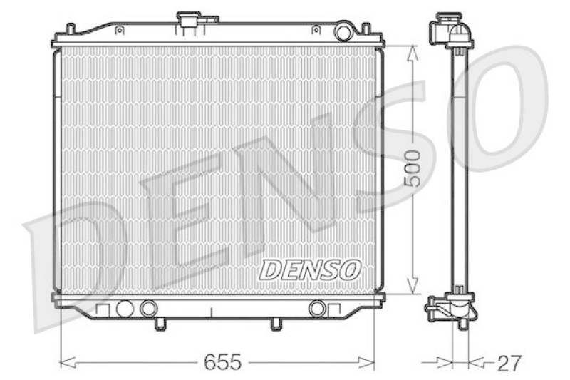 DENSO Kühler, Motorkühlung