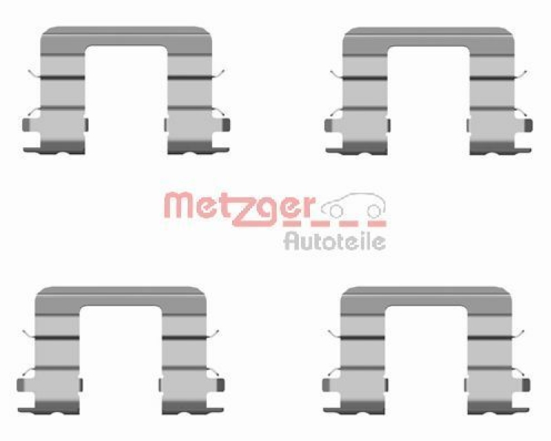 METZGER Accessory Kit, disc brake pad