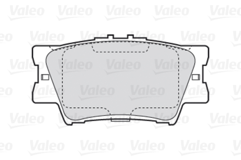 VALEO Brake Pad Set, disc brake FIRST