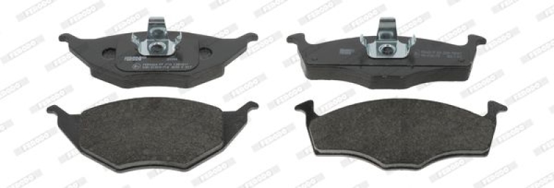 FERODO Brake Pad Set, disc brake PREMIER ECO FRICTION