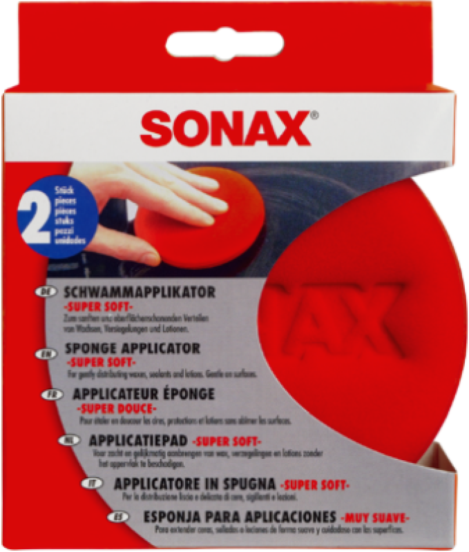 SONAX Schwamm SchwammApplikator Super Soft