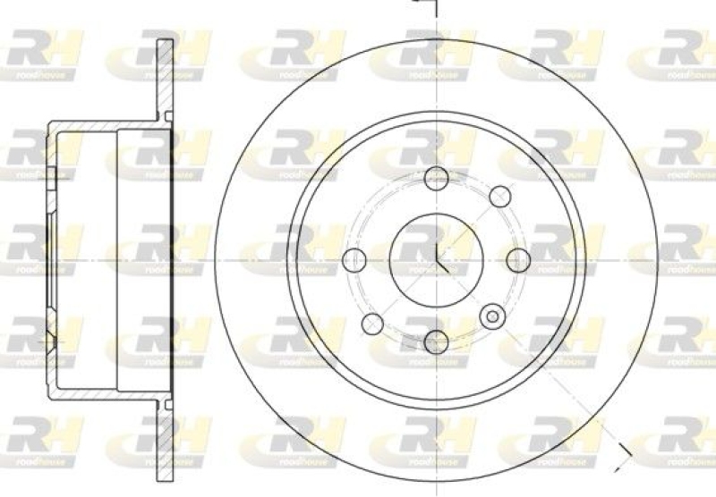 2x ROADHOUSE Brake Disc