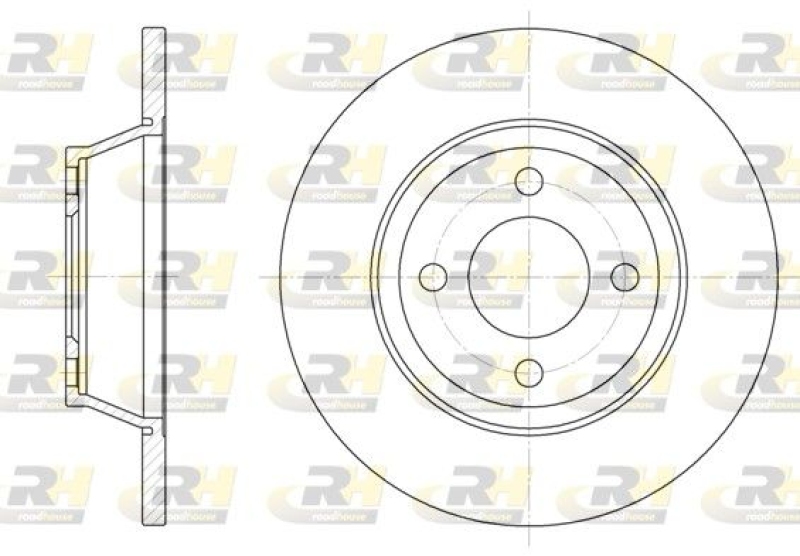 2x ROADHOUSE Brake Disc