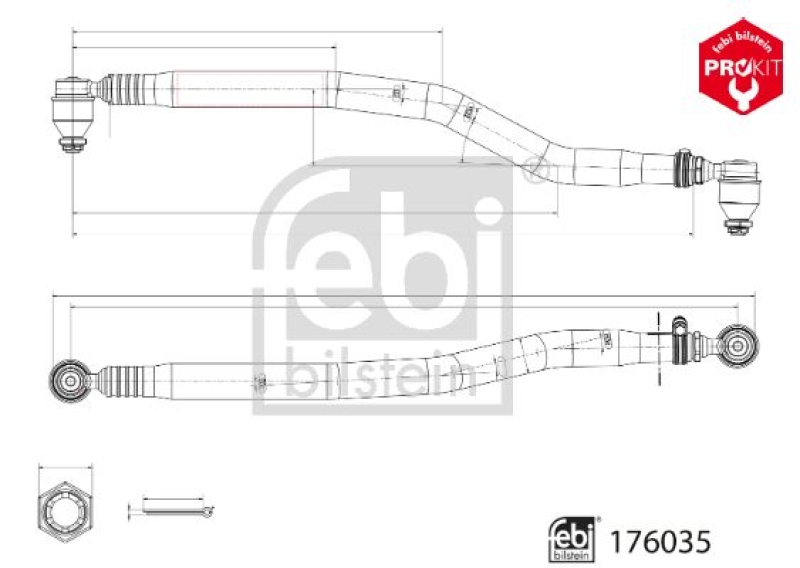 FEBI BILSTEIN Lenkstange ProKit