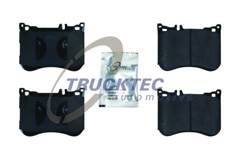 TRUCKTEC AUTOMOTIVE Brake Pad Set, disc brake