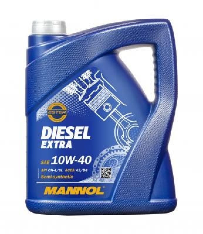 5L Mannol Diesel Extra Motoröl 10W-40