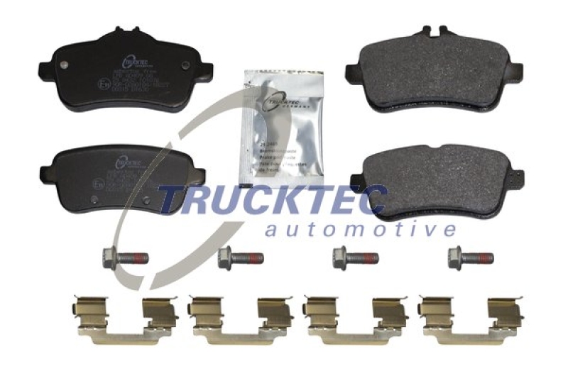 TRUCKTEC AUTOMOTIVE Brake Pad Set, disc brake