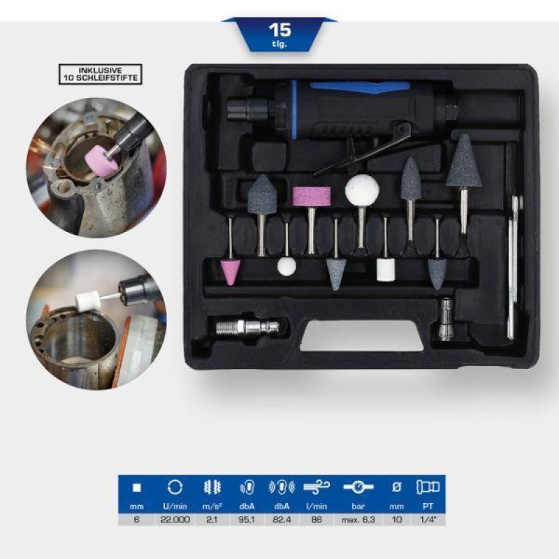 KS TOOLS Stabschleifer (Druckluft)