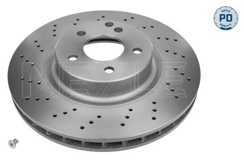 2x MEYLE Brake Disc MEYLE-PD: Advanced performance and design.