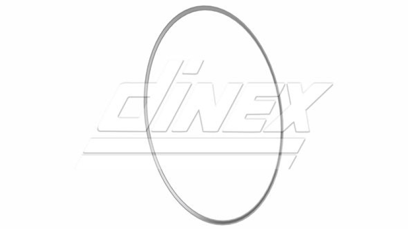 DINEX Gasket, exhaust pipe