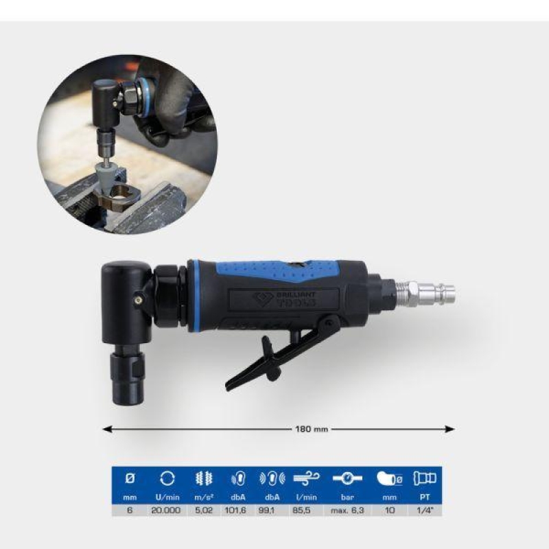 KS TOOLS Stabschleifer (Druckluft)