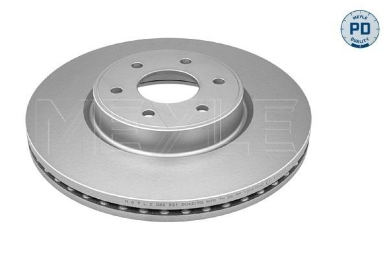 2x MEYLE Brake Disc MEYLE-PD: Advanced performance and design.