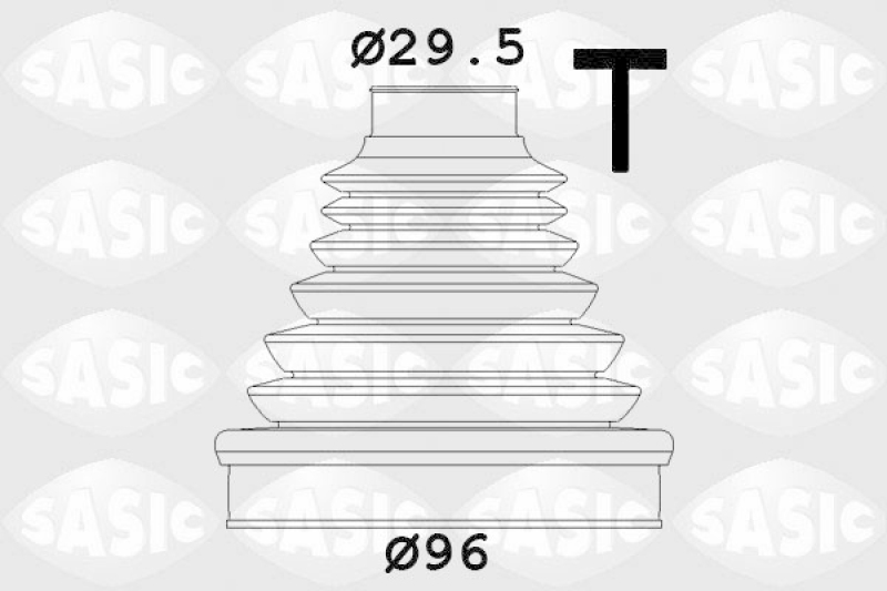 SASIC Bellow Kit, drive shaft