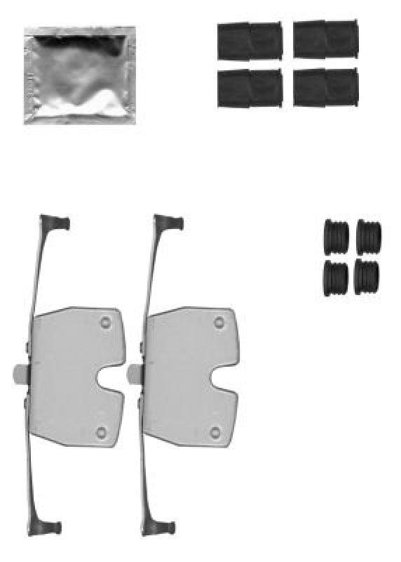 HELLA Accessory Kit, brake caliper