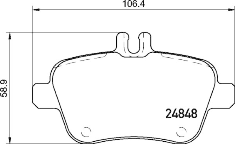 BREMBO Brake Pad Set, disc brake PRIME LINE