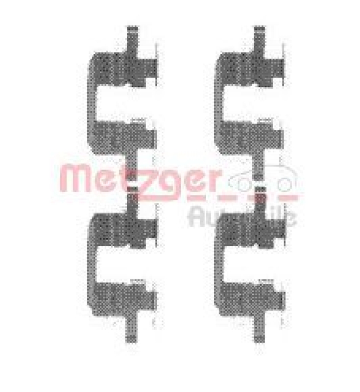 METZGER Accessory Kit, disc brake pads