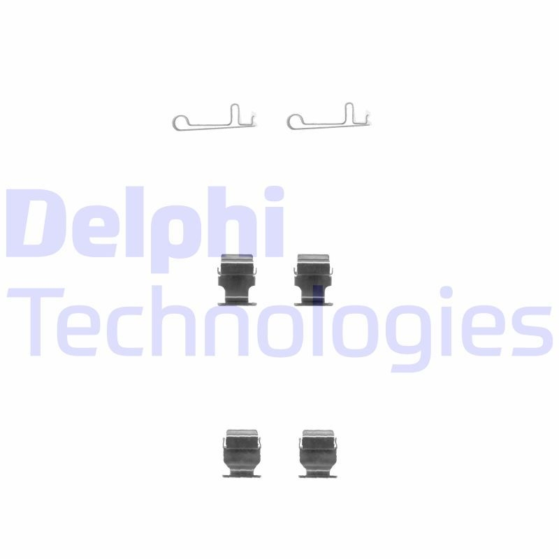 DELPHI Accessory Kit, disc brake pad