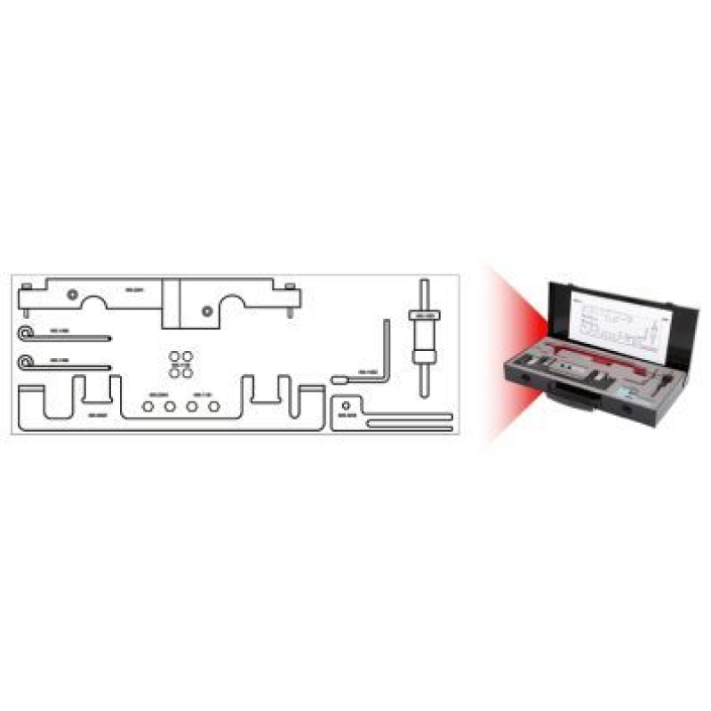 KS TOOLS Adjustment Tool Set, valve timing