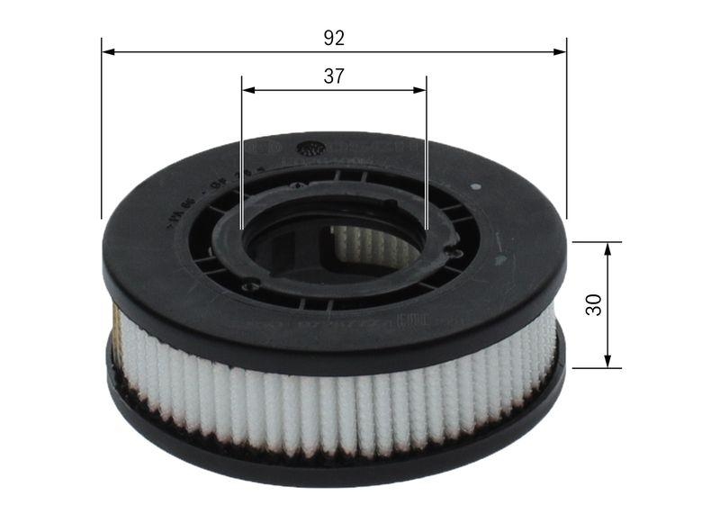 BOSCH Filter, Kurbelgeh&auml;useentl&uuml;ftung