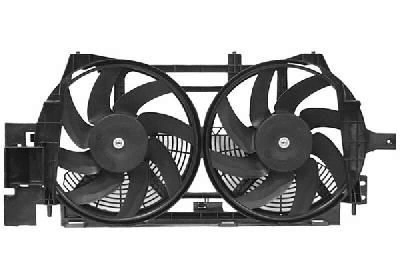 VAN WEZEL Fan, A/C condenser