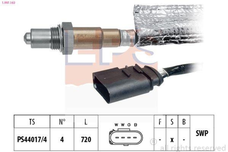 EPS Lambdasonde Made in Italy - OE Equivalent