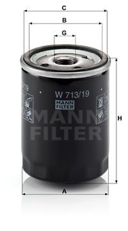 MANN-FILTER Oil Filter