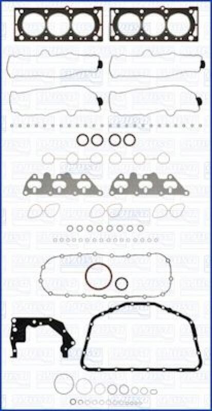 AJUSA Full Gasket Set, engine FIBERMAX