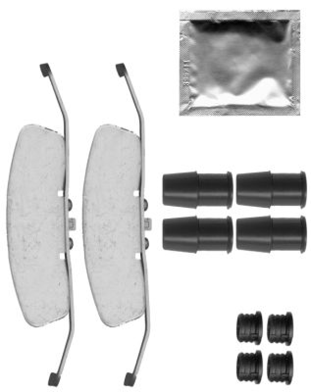 HELLA Accessory Kit, brake caliper