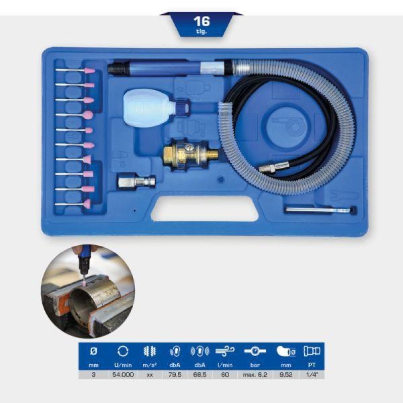 KS TOOLS Stabschleifer (Druckluft)