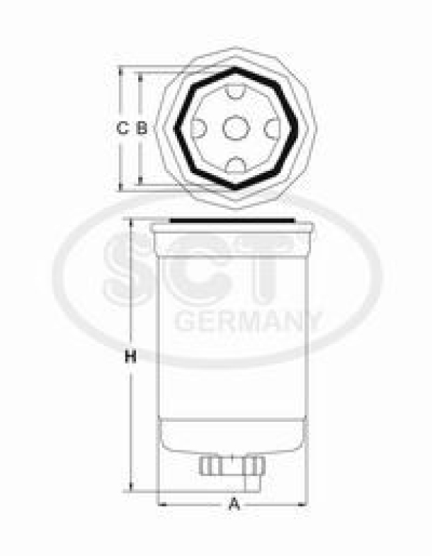 SCT - MANNOL Kraftstofffilter