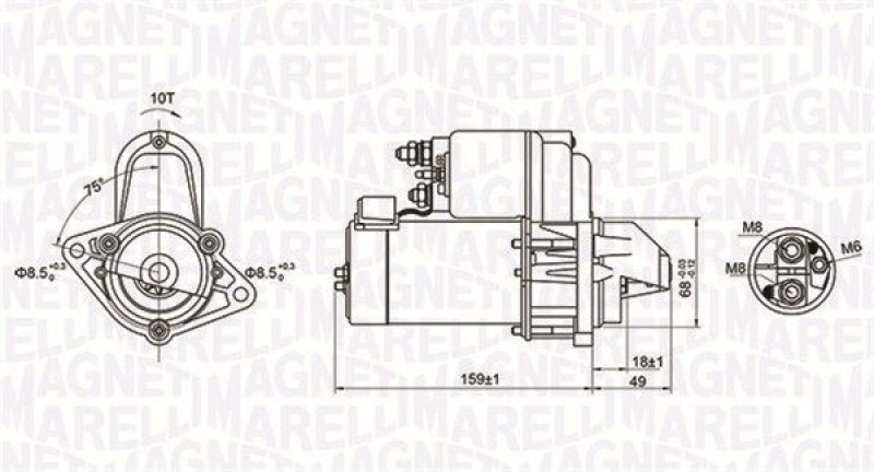 MAGNETI MARELLI Starter