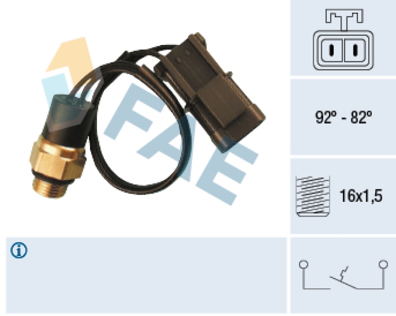 FAE Temperaturschalter, Kühlerlüfter