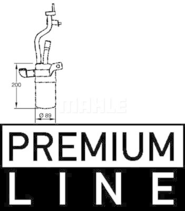 MAHLE Dryer, air conditioning BEHR *** PREMIUM LINE ***