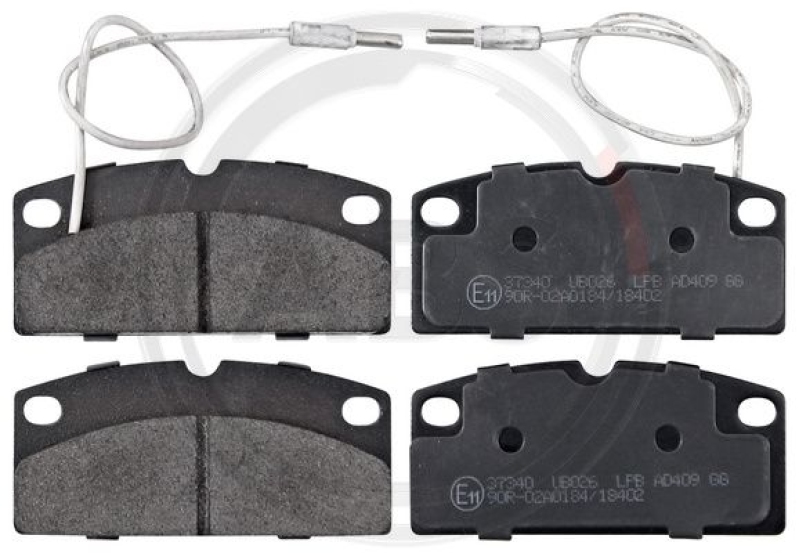 A.B.S. Brake Pad Set, disc brake