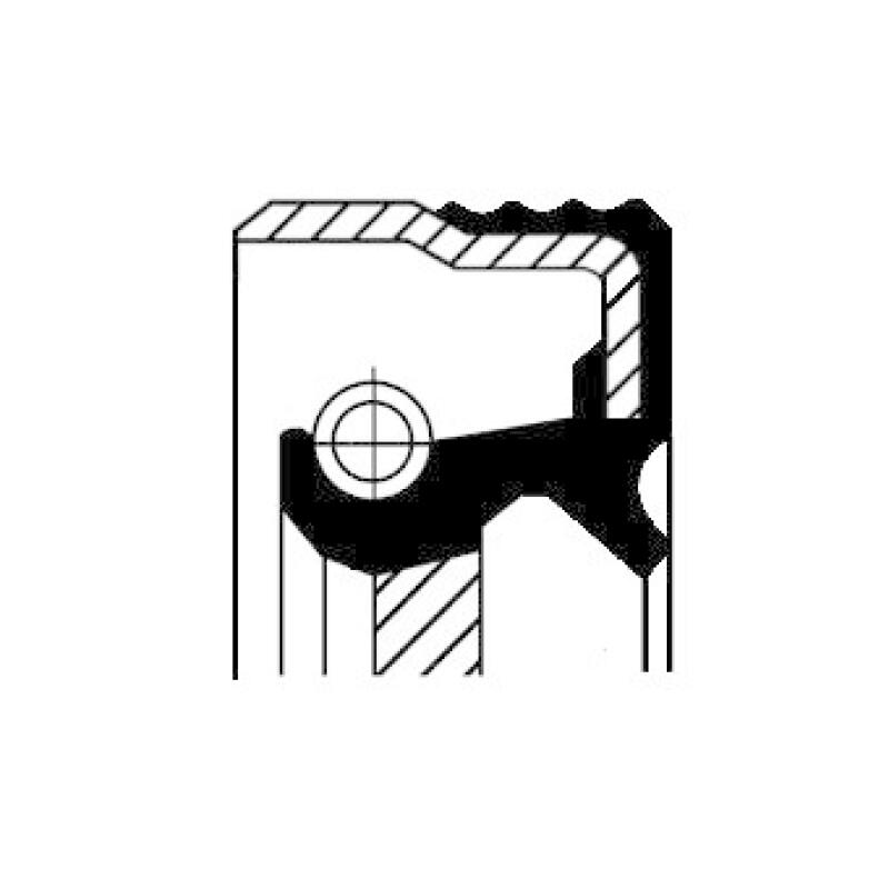 CORTECO Shaft Seal, differential