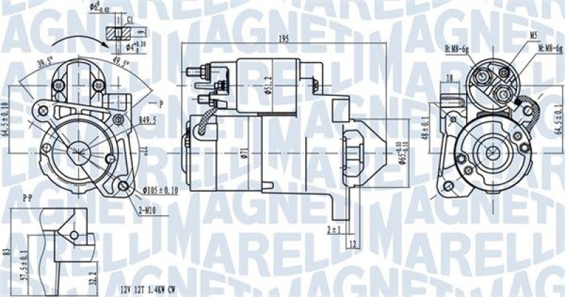 MAGNETI MARELLI Starter