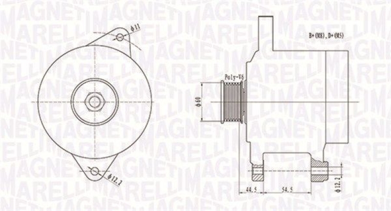 MAGNETI MARELLI Generator