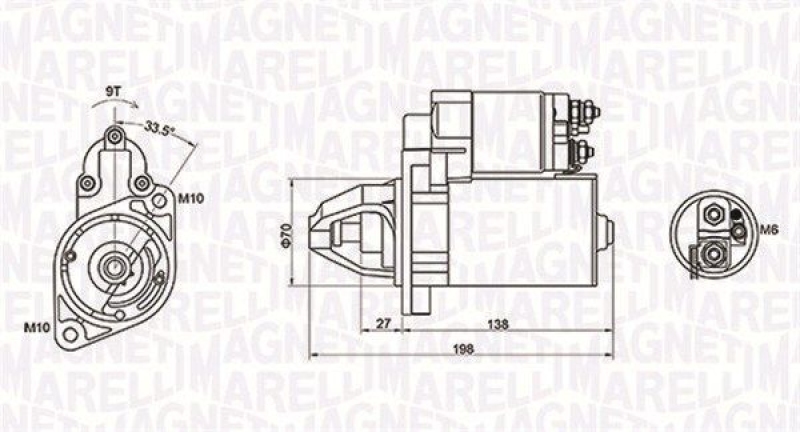 MAGNETI MARELLI Starter