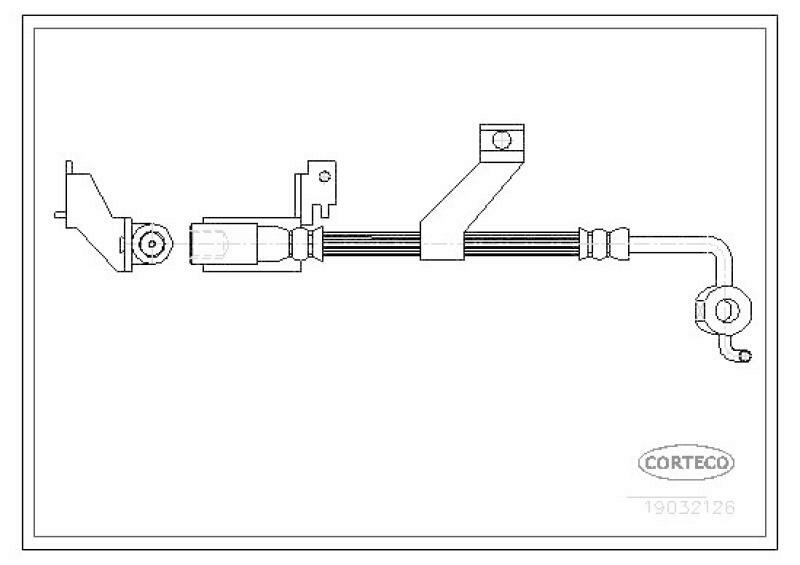 CORTECO Brake Hose