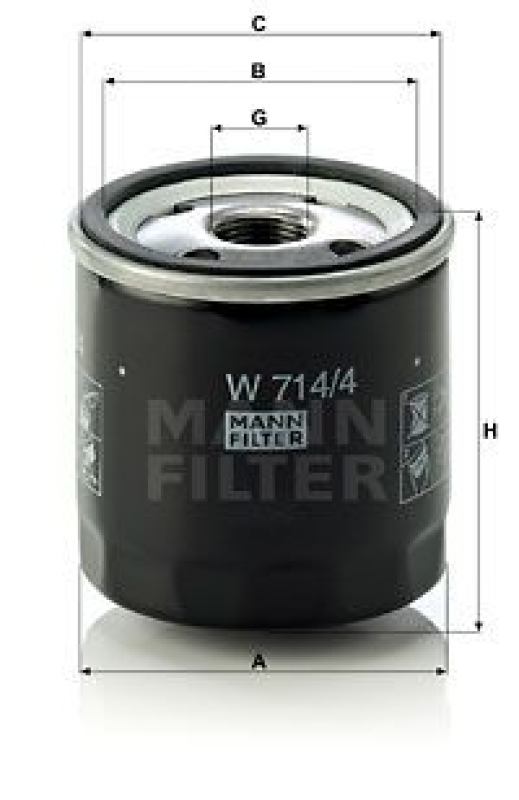 MANN-FILTER Oil Filter